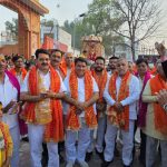 चैत्र नवरात्रि का हुआ शुभारंभ,धूमधाम के साथ निकली माता मनकामेश्वरी की शोभायात्रा